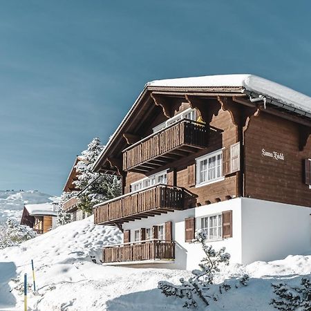 Chalet Sunna Hoeckli - Pistennah Und Ruhig Mit Panoramablick アローザ エクステリア 写真