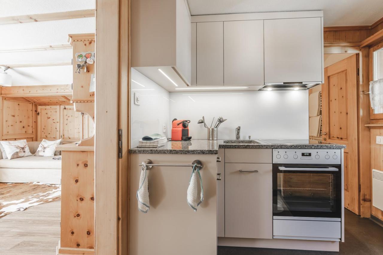 Chalet Sunna Hoeckli - Pistennah Und Ruhig Mit Panoramablick アローザ エクステリア 写真