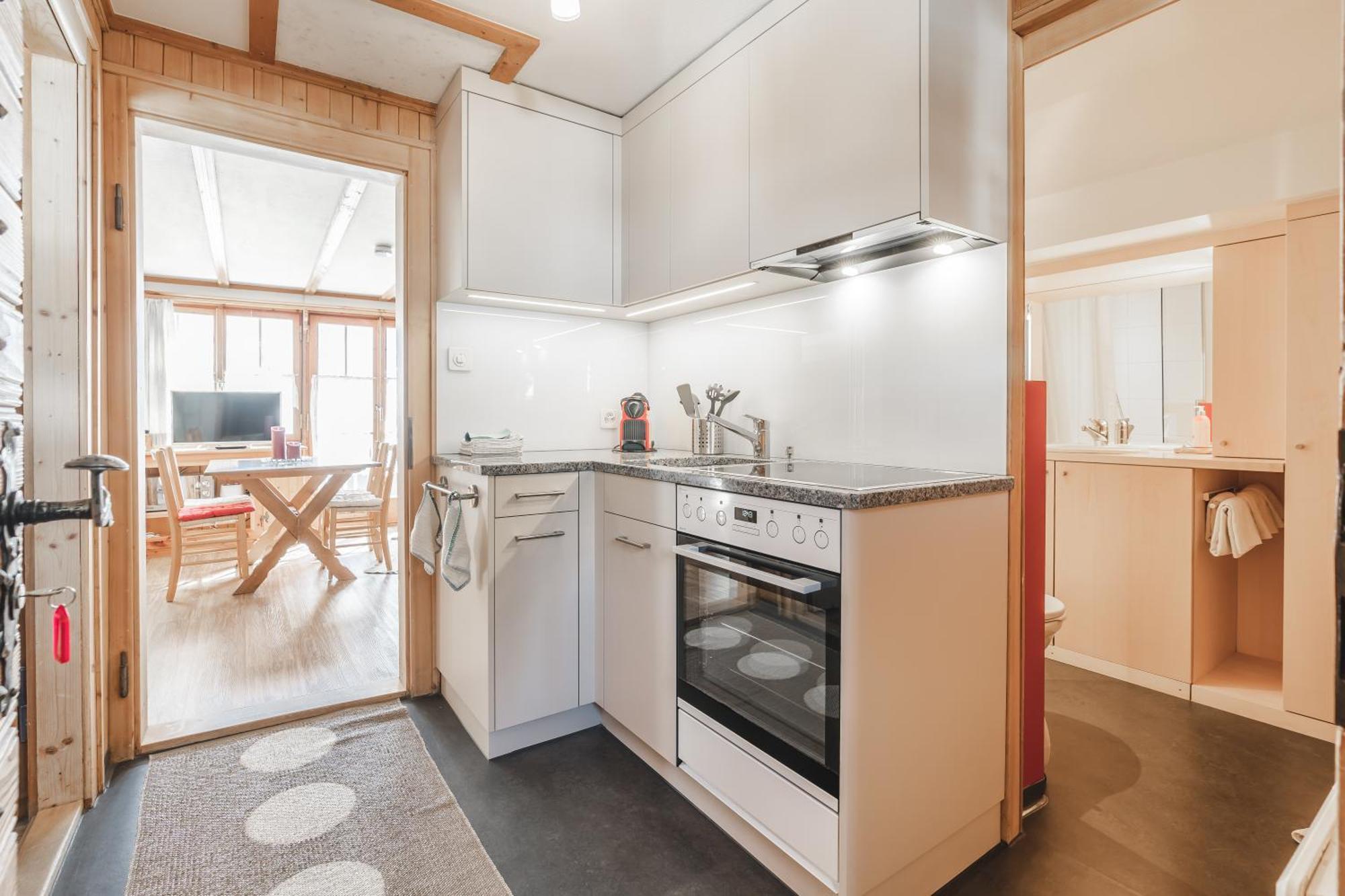 Chalet Sunna Hoeckli - Pistennah Und Ruhig Mit Panoramablick アローザ 部屋 写真